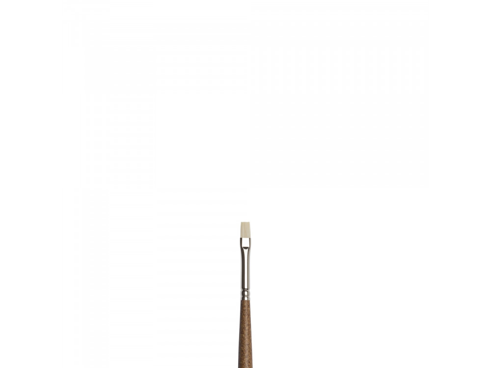 Artists' Oil synthetic brush, short flat - Winsor & Newton - no. 1