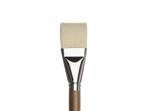 Artists' Oil synthetic brush, short flat - Winsor & Newton - no. 20