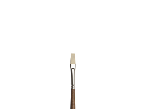Artists' Oil synthetic brush, flat - Winsor & Newton - no. 4
