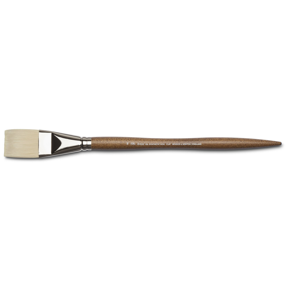 Artists' Oil synthetic brush, flat - Winsor & Newton - no. 16