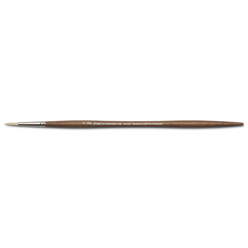 Artists' Oil synthetic brush, round - Winsor & Newton - no. 3