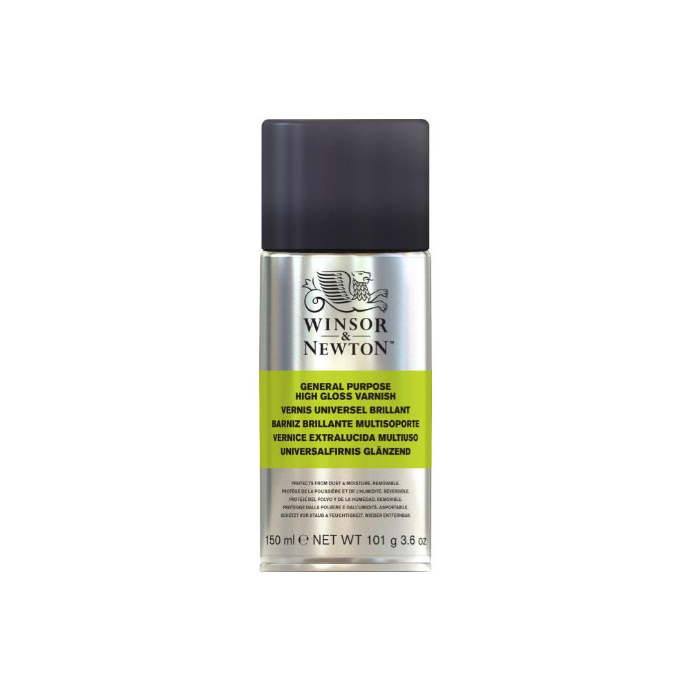 General Purpose High Gloss Varnish Spray - Winsor & Newton, 150 ml
