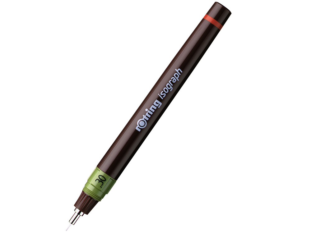 Isograph drawing pen - Rotring - black, 0,30 mm