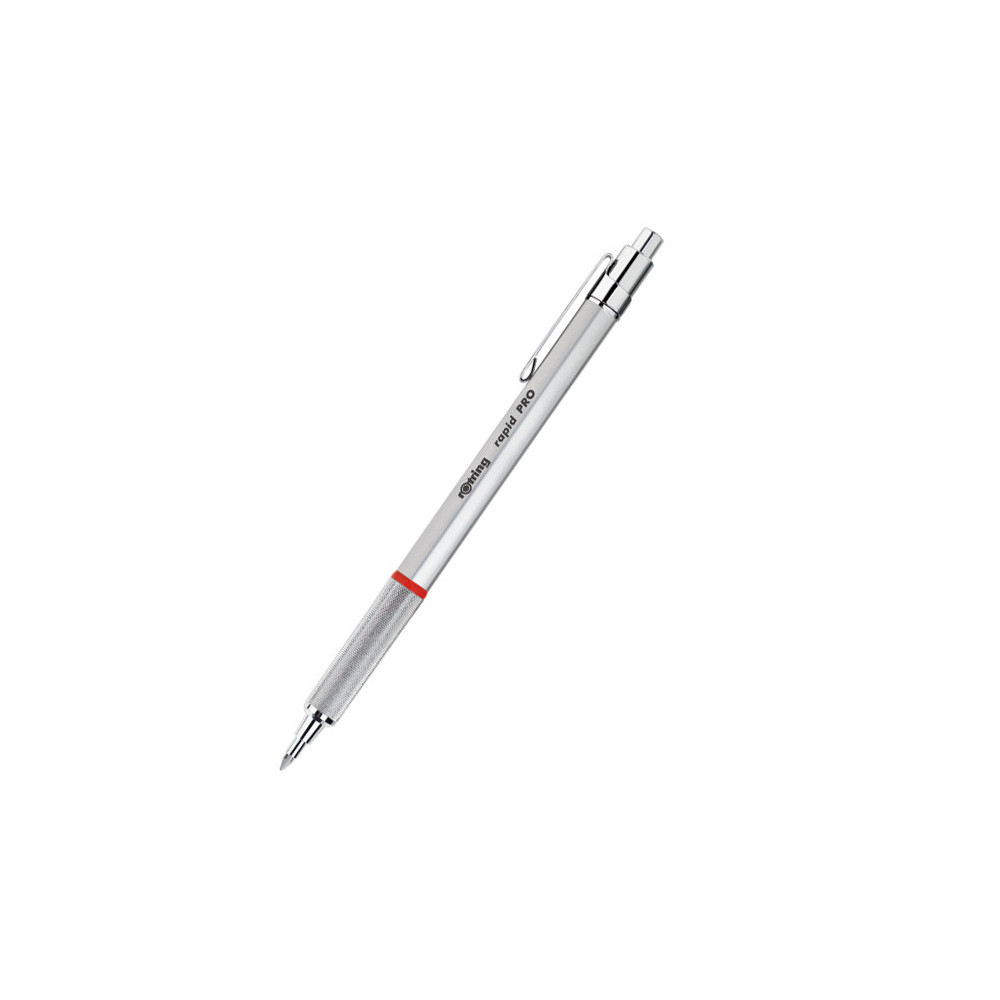 Ołówek automatyczny Rapid Pro - Rotring - srebrny, 0,7 mm