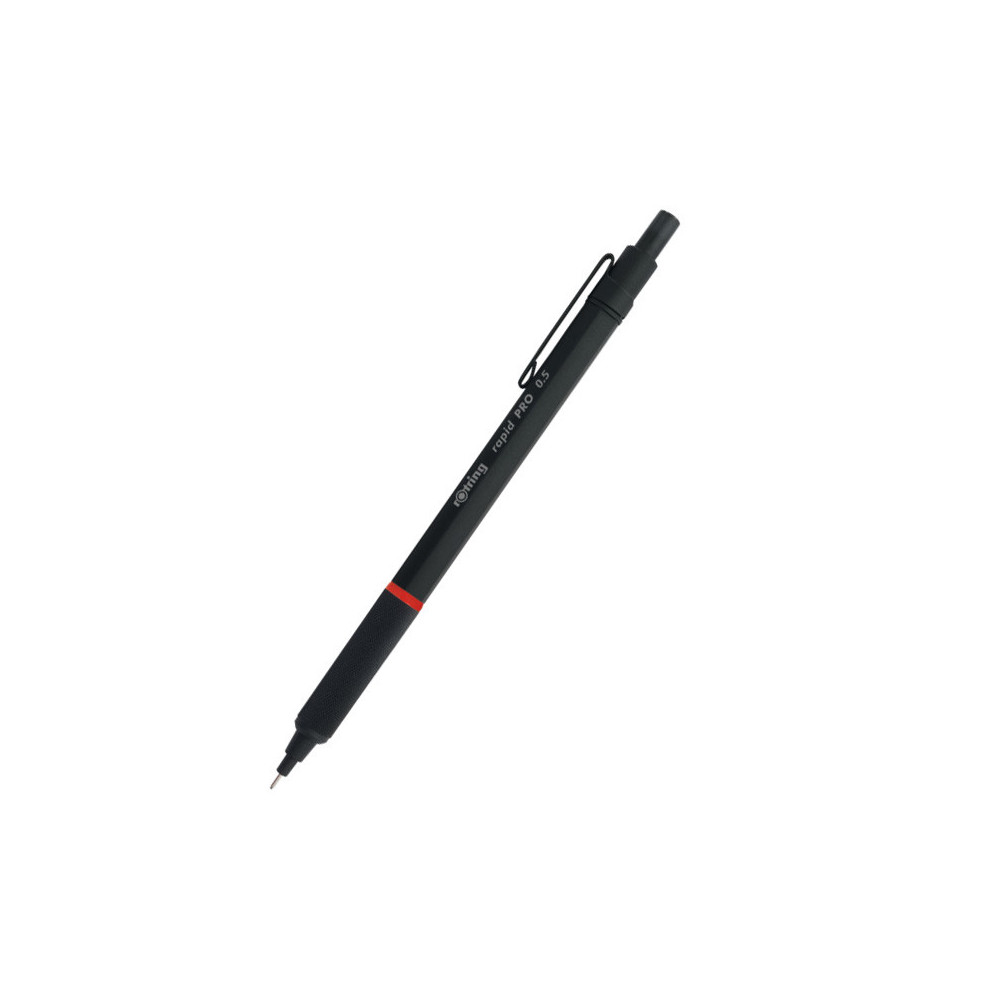 Ołówek automatyczny Rapid Pro - Rotring - czarny, 0,5 mm