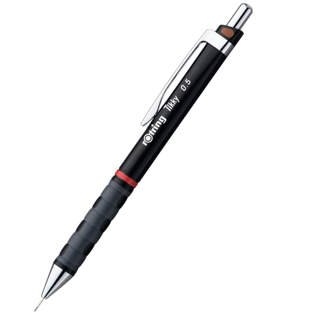 Ołówek automatyczny Tikky - Rotring - czarny, 0,5 mm