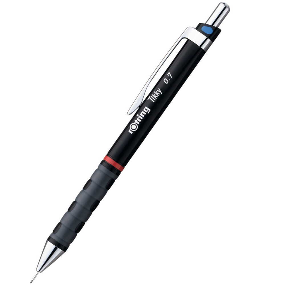 Ołówek automatyczny Tikky - Rotring - czarny, 0,7 mm