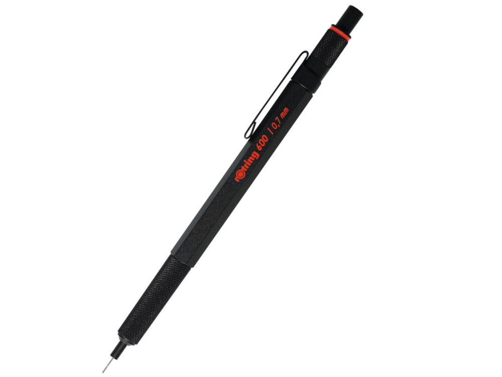 600 mechanical pencil - Rotring - black, 0,7 mm
