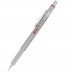 Ołówek automatyczny 600 - Rotring - srebrny, 0,7 mm