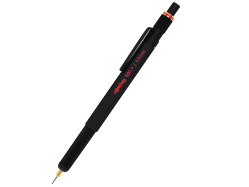 Ołówek automatyczny 800+ - Rotring - czarny, 0,5 mm