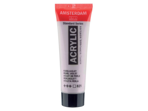 Acrylic paint in tube - Amsterdam - Pearl Violet, 20 ml