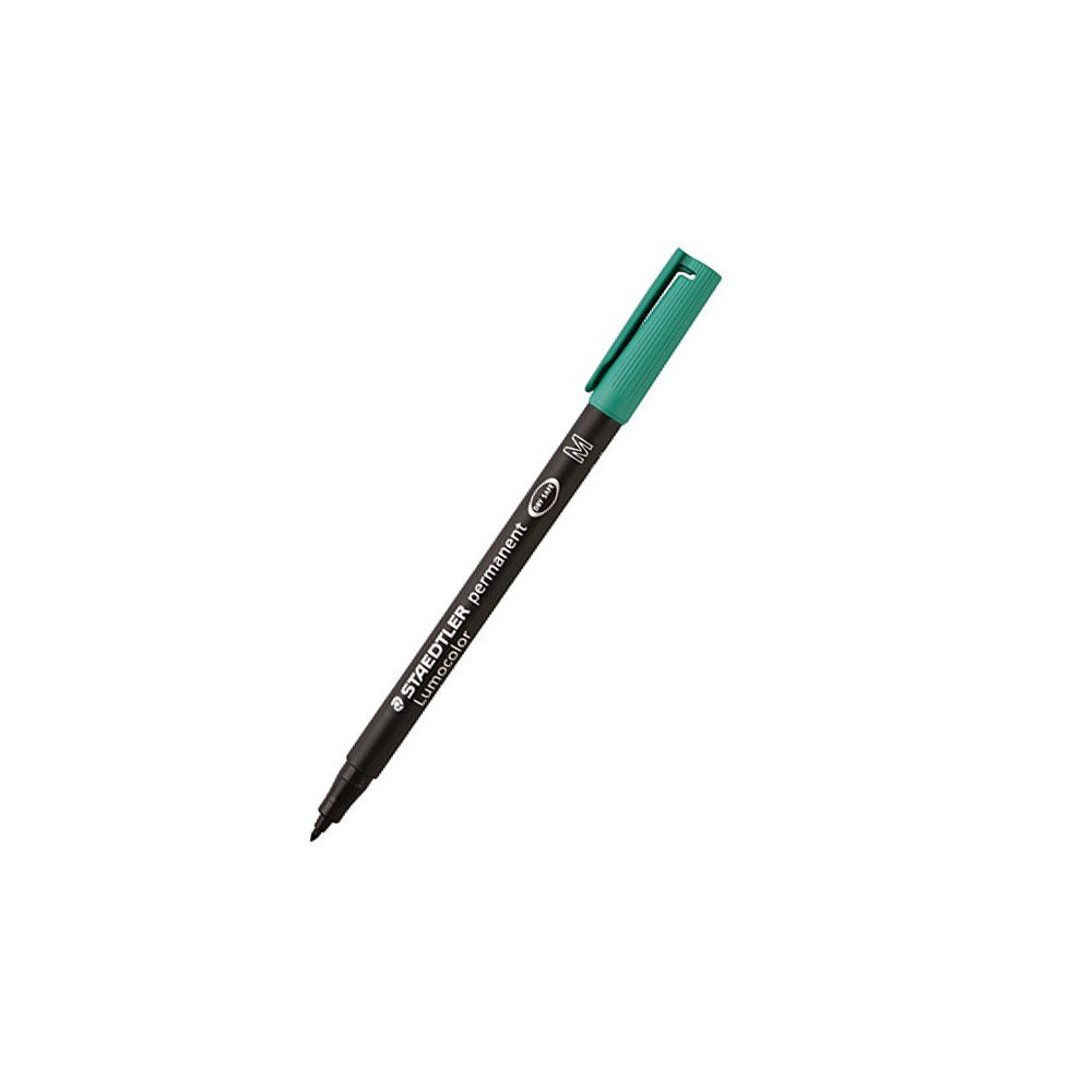Permanent Lumocolor Pen - Staedtler - green, M