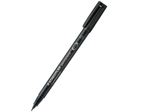 Permanent Lumocolor Pen - Staedtler - black, S