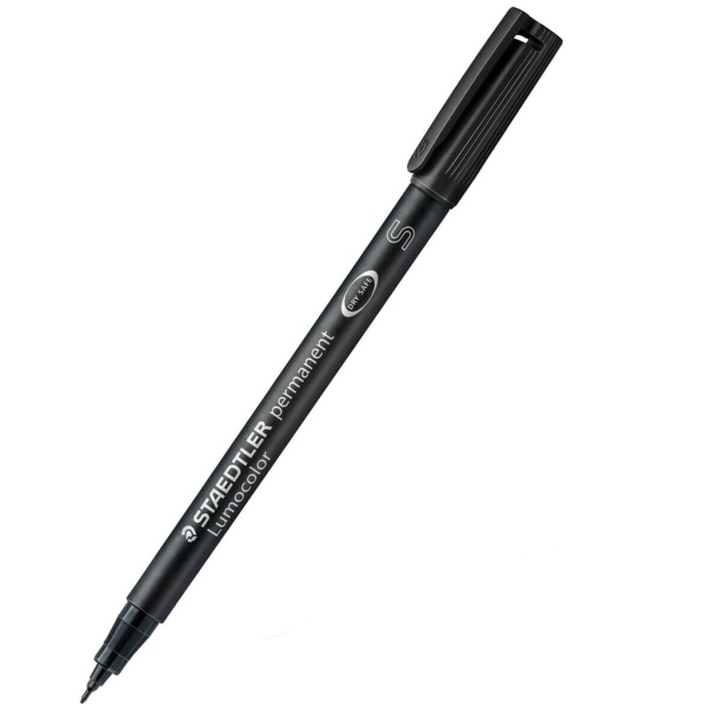 Permanent Lumocolor Pen - Staedtler - black, S