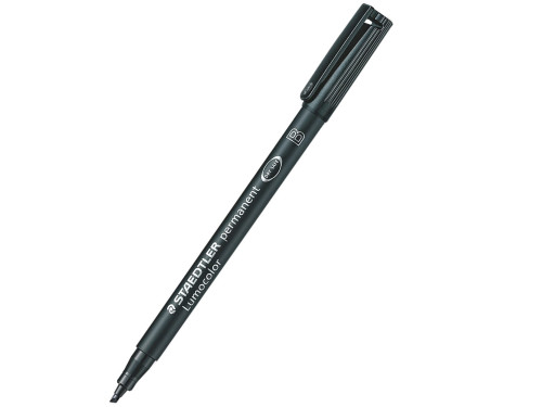 Permanent Lumocolor Pen - Staedtler - black, B