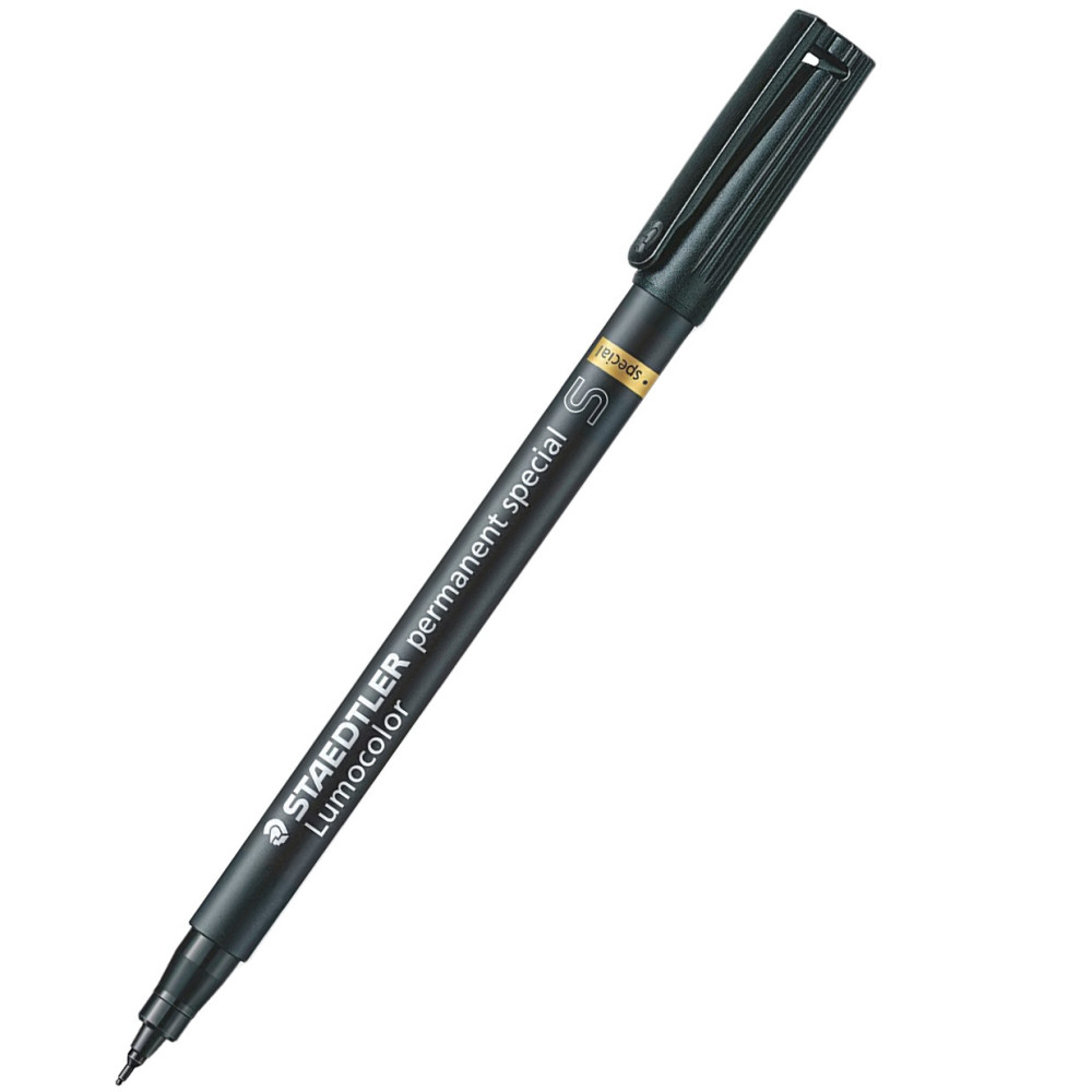 Permanent Lumocolor Pen - Staedtler - black, S