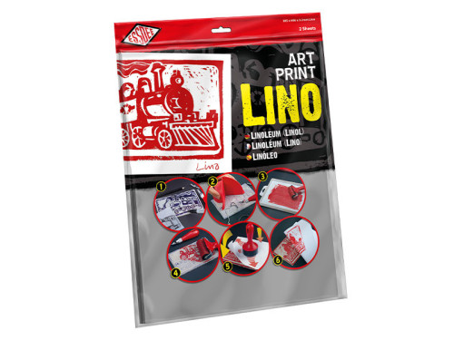 Art Print Linoleum - Essdee - rubber, 406 x 305 x 3,2 mm, 2 pcs