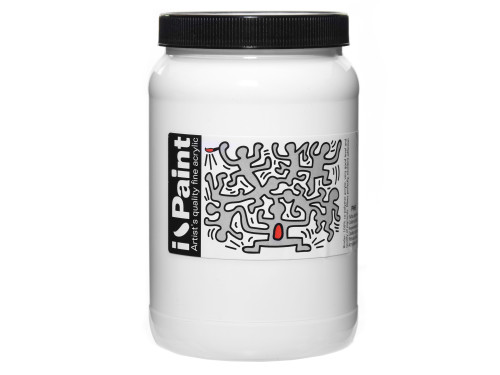 Farba akrylowa I-Paint - Renesans - 01, titanium white, 500 ml