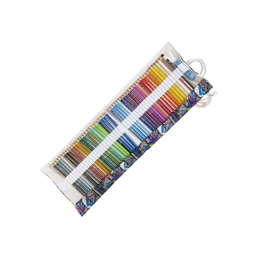 Mondeluz Aquarel colored pencils in colorful case - Koh-I-Noor - 48 colors
