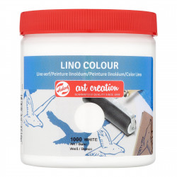 Lino Colour paint - Talens Art Creations - White, 250 ml