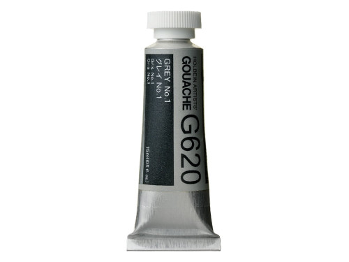 Artists’ Gouache - Holbein - Grey no. 1, 15 ml