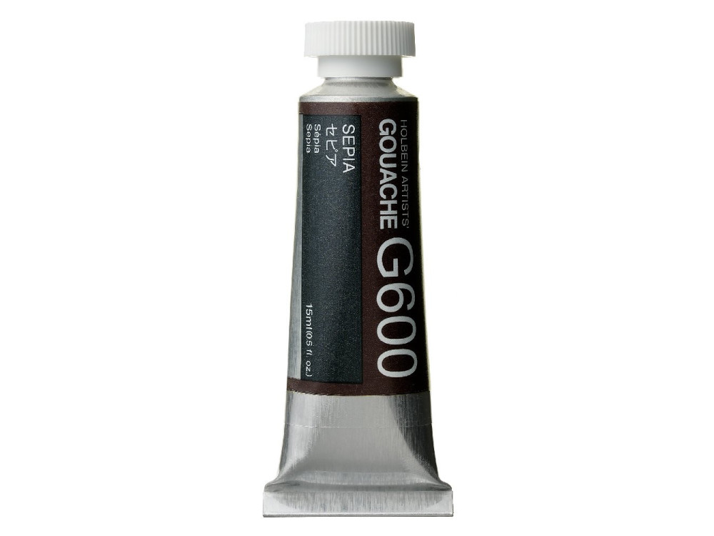 Artists’ Gouache - Holbein - Sepia, 15 ml