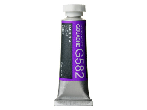 Gwasz Artists’ Gouache - Holbein - Magenta, 15 ml
