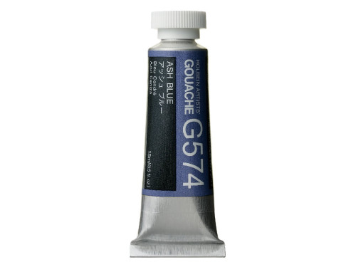 Gwasz Artists’ Gouache - Holbein - Ash Blue, 15 ml