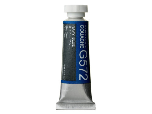 Gwasz Artists’ Gouache - Holbein - Navy Blue, 15 ml