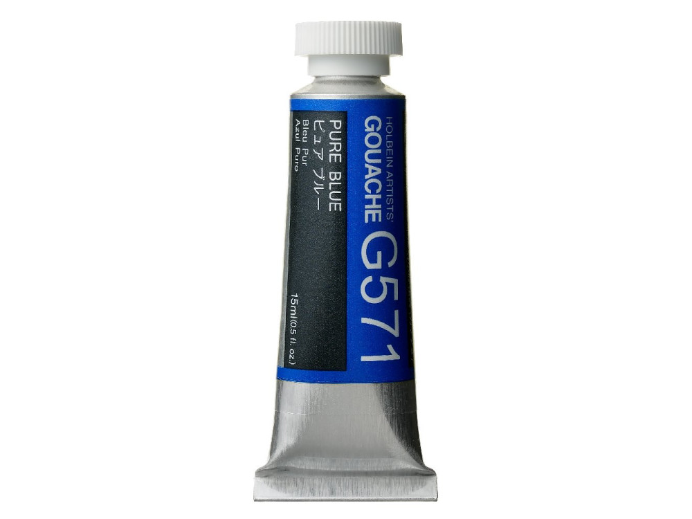 Artists’ Gouache - Holbein - Pure Blue, 15 ml