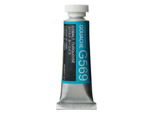 Artists’ Gouache - Holbein - Cobalt Turquoise, 15 ml