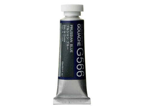 Gwasz Artists’ Gouache - Holbein - Prussian Blue, 15 ml