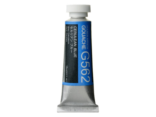 Gwasz Artists’ Gouache - Holbein - Cerulean Blue, 15 ml