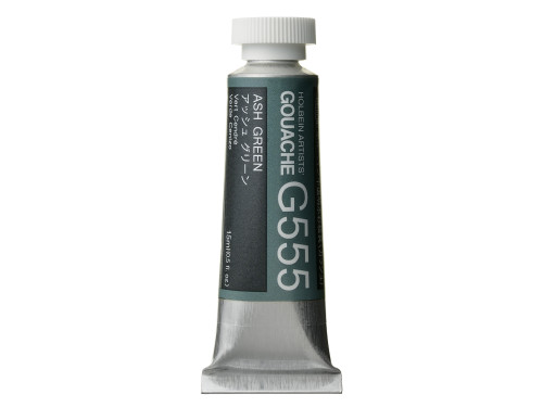 Gwasz Artists’ Gouache - Holbein - Ash Green, 15 ml