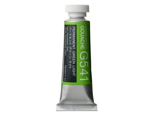 Artists’ Gouache - Holbein - Permanent Green Light, 15 ml