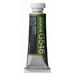 Artists’ Gouache - Holbein - Olive Green, 15 ml