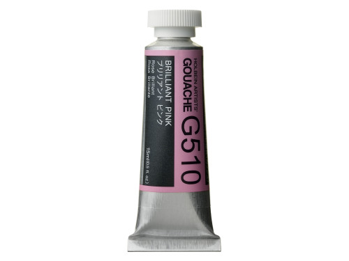 Artists’ Gouache - Holbein - Brilliant Pink, 15 ml