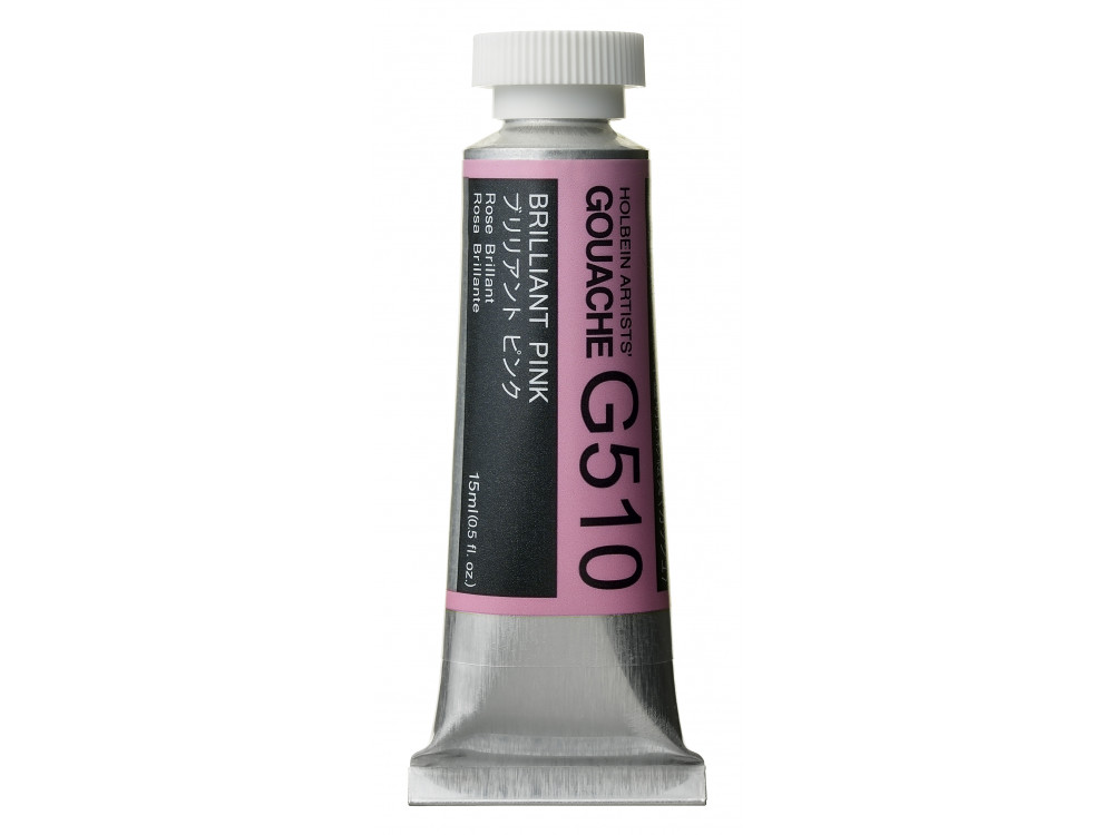 Artists’ Gouache - Holbein - Brilliant Pink, 15 ml