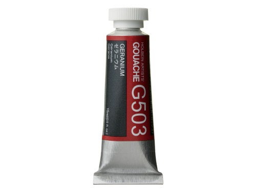 Gwasz Artists’ Gouache - Holbein - Geranium, 15 ml