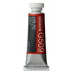 Artists’ Gouache - Holbein - Pure Red, 15 ml