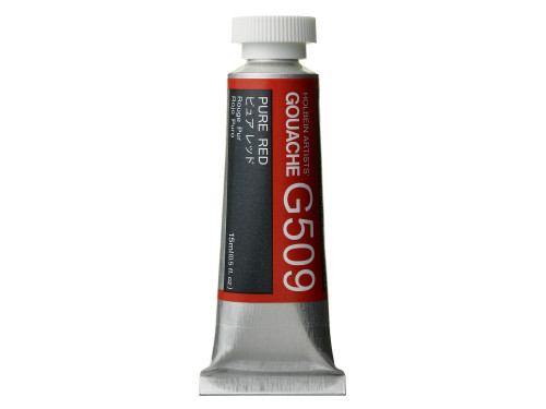 Artists’ Gouache - Holbein - Pure Red, 15 ml