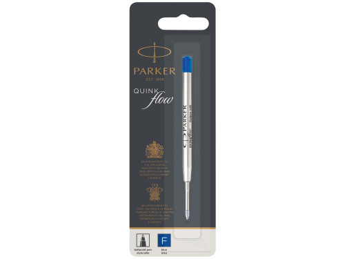 Wkład do długopisu Quink flow - Parker - niebieski, F