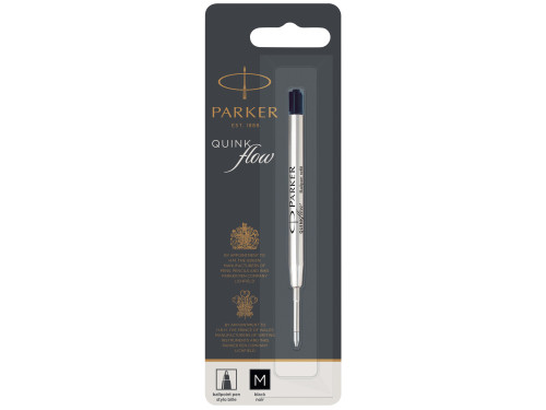 Quink flow ballpoint pen refill - Parker - black, M