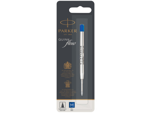 Quink flow ballpoint pen refill - Parker - blue, M