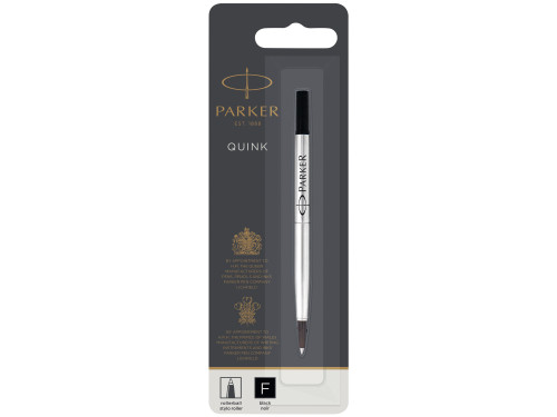 Quink rollerball pen refill - Parker - black, F