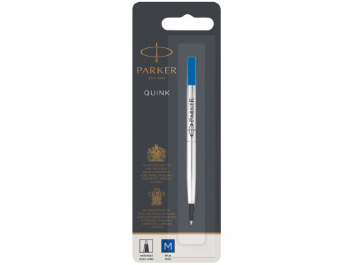 Quink rollerball pen refill - Parker - blue, M