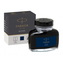 Quink fountain pan ink - Parker - navy blue, 57 ml