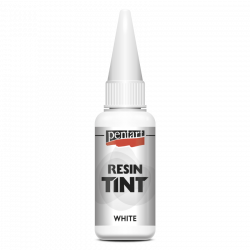 Resin Tint, opaque - Pentart - white, 20 ml