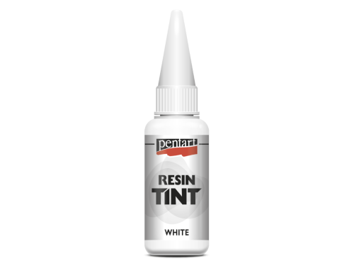Resin Tint, opaque - Pentart - white, 20 ml