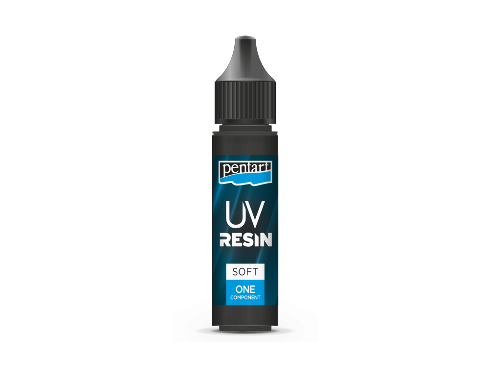 Żywica epoksydowa UV Resin - Pentart - miękka, 20 ml